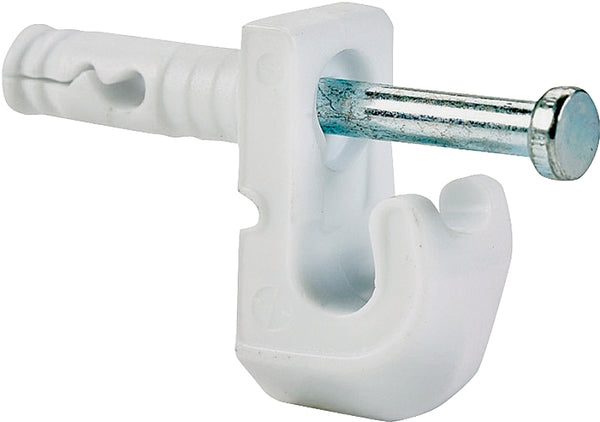 ClosetMaid 56610 Pre-Loaded Wall Clips , White 7-Pack