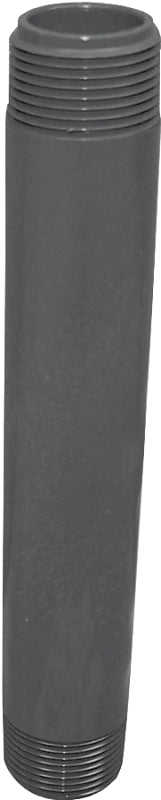 Genova Nipple Pvc Sch80 1/2x8 In 205080BC