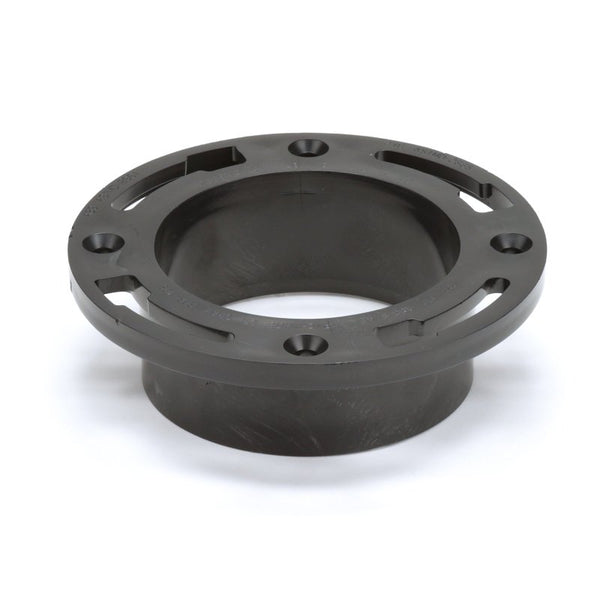 Oatey 43548 Level Fit Closet, 4 in, 0.45 in Flange, Abs, 4"