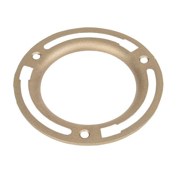 Oatey 43551 Replacement Ring, for Use with 4 in Closet Flanges, 3-Inch or 4-Inch, Brass