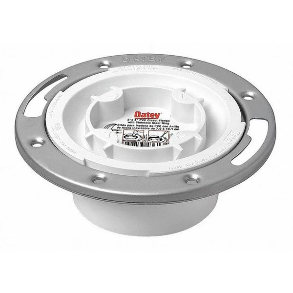 Oatey 43553 Flange Nuts, 3-Inch or 4-Inch