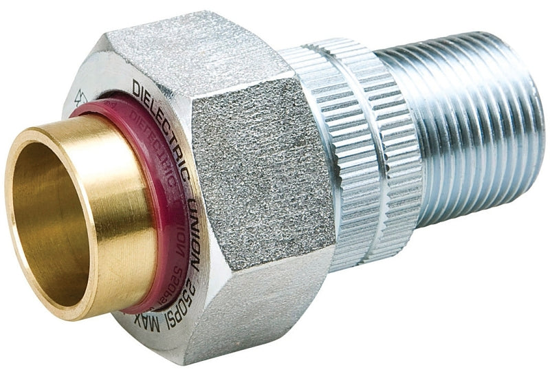 B & K 167-004NL Dielectric Pipe Union, Brass