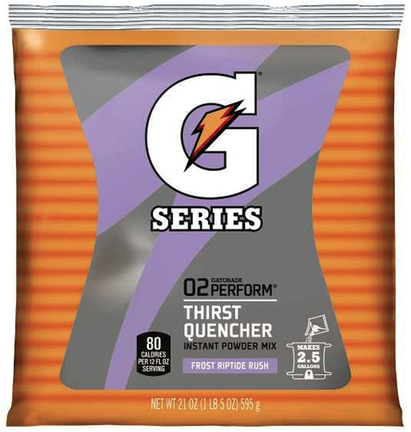 Gatorade 33673 Thirst Quencher Riptide Rush purple powder drink mix, 21 oz pack