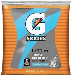 Gatorade 2.5 Gallon Powder Pouch, Frost Glacier Freeze (Single Pack)