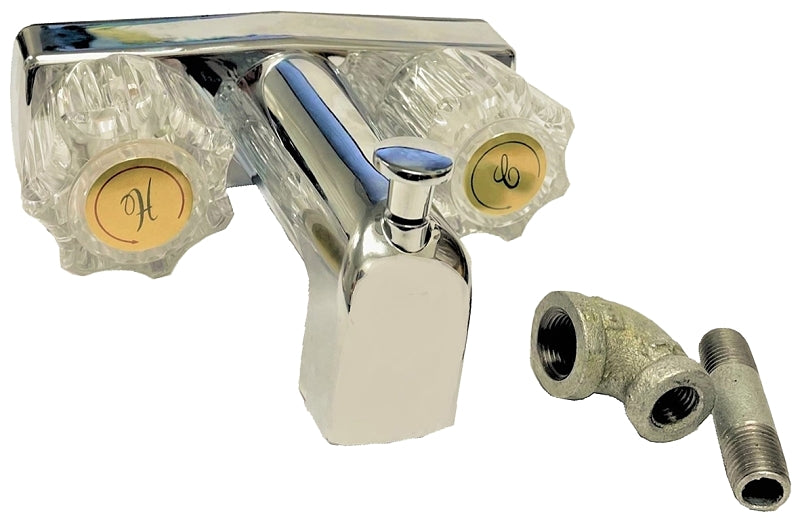 UNITED STATES HDW P009NB Center Mobile Home Bath Tub Faucet, 4"