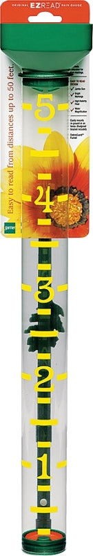 EZRead 820-1002 rain gauge, Yellow