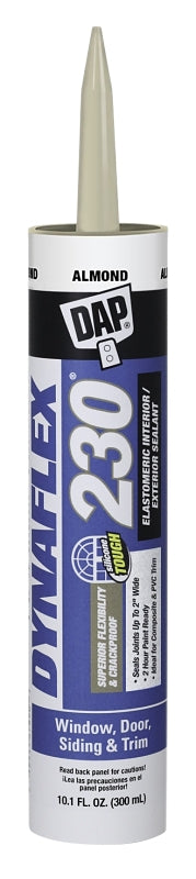 Dap 18288 10.1-oz. Dynaflex 230 Almond Latex Sealant - Quantity 12 18306