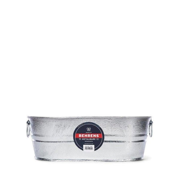 Behrens 4 gal. Steel Tub Oval 00-0V
