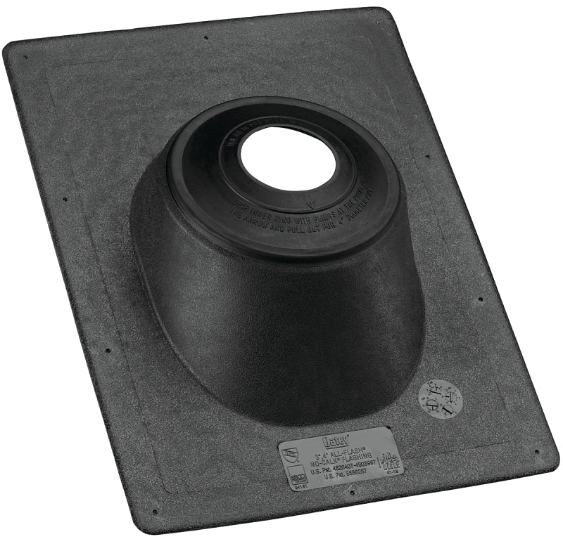 Oatey 11919 ThermoPlastic Base Flashing, 1.5-Inch-3-Inch, Gray