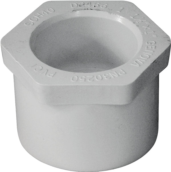 Lasco Fittings Inc 437-211 1-1/2"x1" Red Bushing Spxs 437211BC