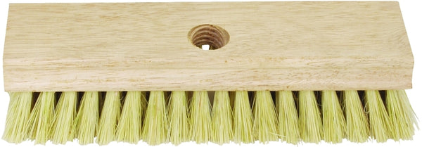 DQB Industries 11643 Dqb Heavy Duty Acid Brush, Tampico Fiber Bristle Trim, Hardwood Handle, 8" x 1-1/16"