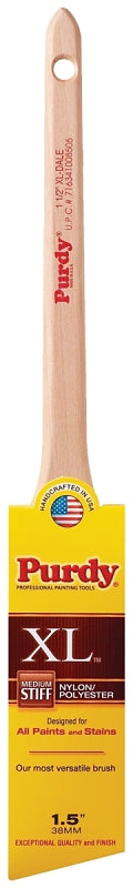 Purdy 144080315 XL Dale Paint Brush, 1-1/2 in., Light Brown