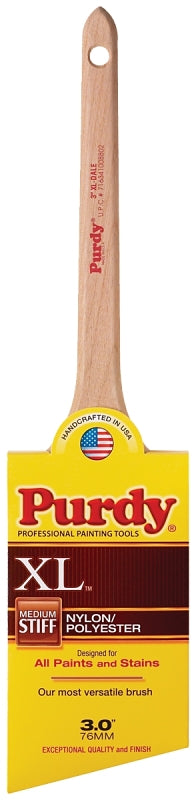 Purdy 144080330 XL Series Dale Angular Trim Paint Brush, 3 inch