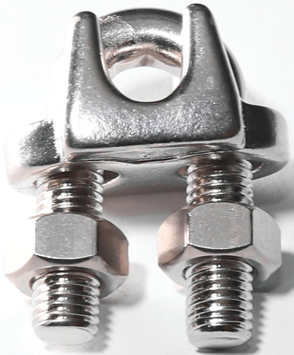 BARON 260S-1/4 Rope Clip, 1/4" Stainless Steel