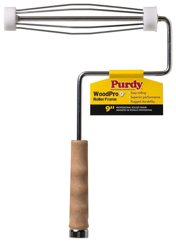 Purdy 14B744009 Wood Handle Roller Frame, 9 inch 148744009