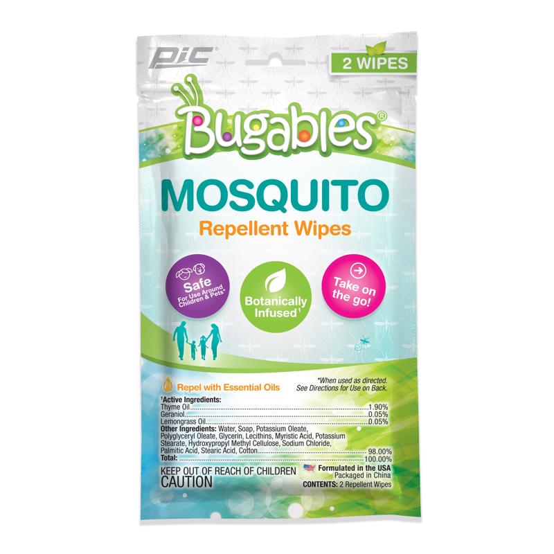 Spectrum Brands Quantity 1 PIC TM 2PK Mosq Repellent Wipe