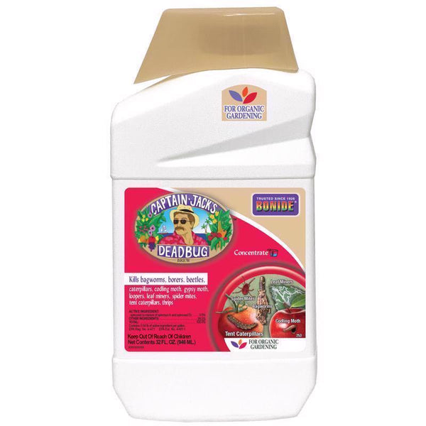 Bonide Captain Jacks Deadbug Brew Liquid Concentrate Insect Killer 32 oz. - Total Qty: 12 253 (12-Pack)