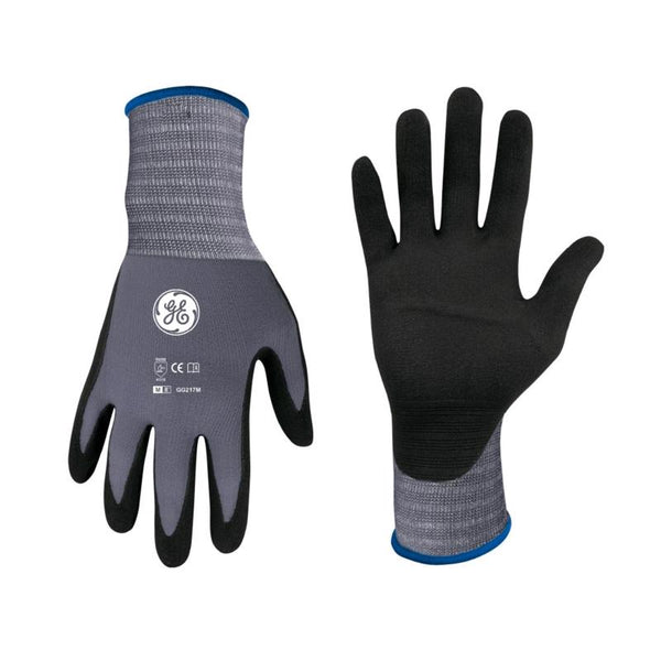 Ge Dipp Glove Bk/Gry 15G M GG217MC