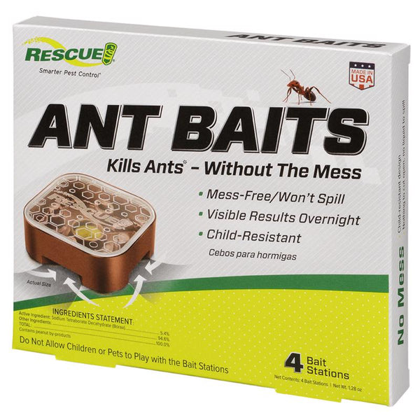 RESCUE! Ant Baits - 4 Bait Stations AB4-DB12