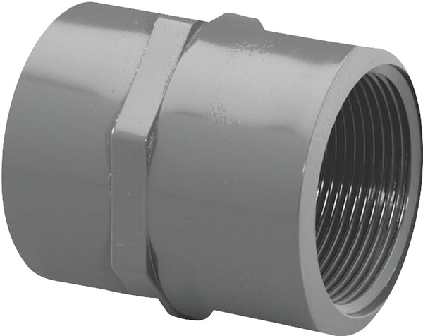 Lasco 835015bc Pipe Adapter, 1-1/2 Inch, Gray