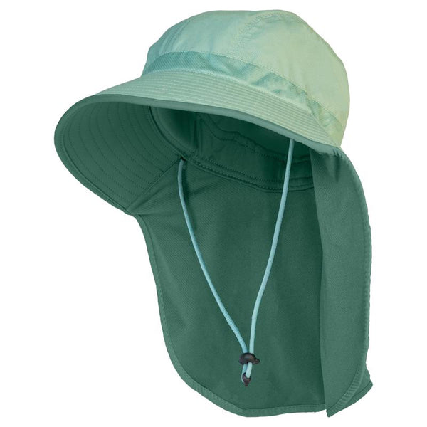 FARMER'S DEFENSE Sun Hat | UPF 50+ Sun Protection | Wide Brim | Neck Flap | Lifeguard Hat | Lightweight | Beach, Gardening, Fishing, Hiking, Outdoors | Meadow Green Ht-Sn-Mgn
