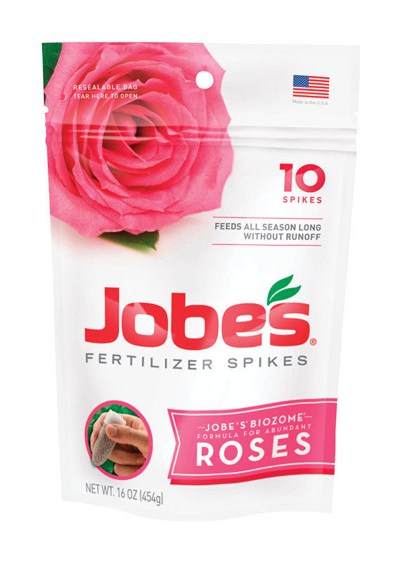 Jobe's Organics Fert Spike Rose JOBE10PK 04102