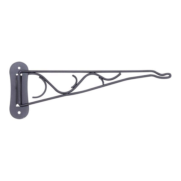 Living Accents Black Steel 10 in. H Swivel Plant Hook 1 pk 58019