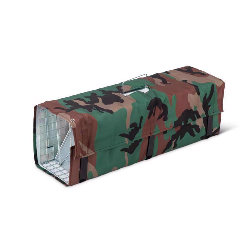 Answer Cage Coat for 24" Cage – Durable Green Camo Protective Cover – Weather-Resistant and Easy to Install