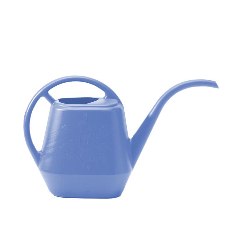 Bloem Aqua Rite 56 Fl Oz (.44 Gallon) Peri-Blue Resin Watering Can for Indoor or Outdoor Use, Made in USA
