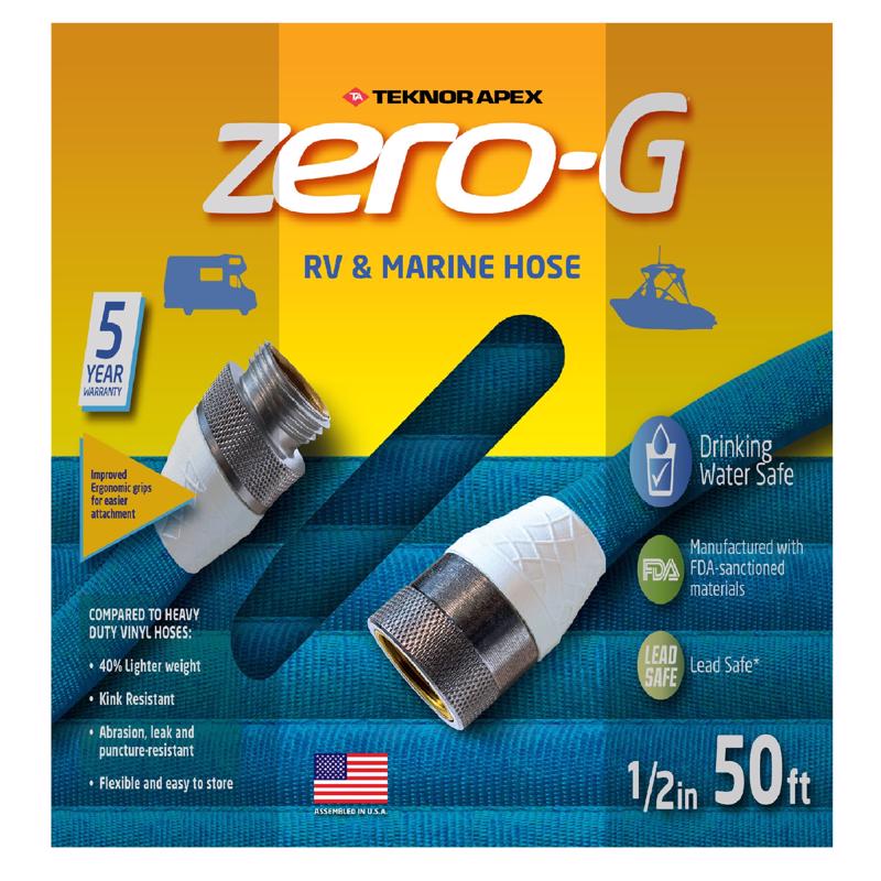 Teknor Apex-4006-50 Zero-G 1/2'' x 50', Blue