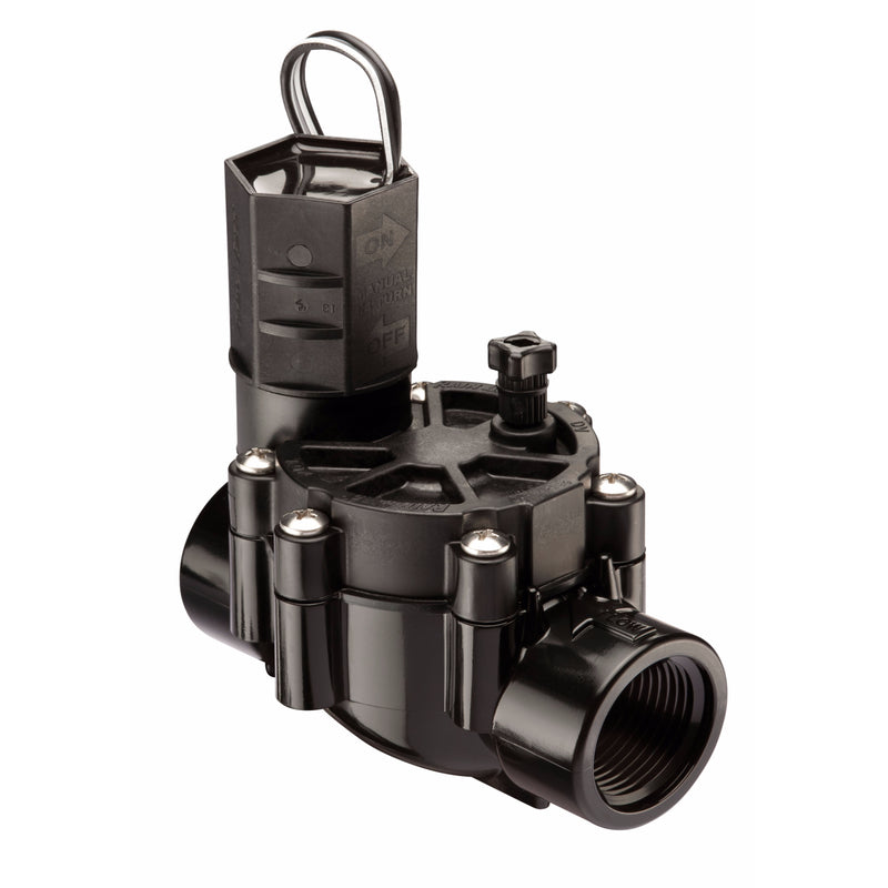 Rain Bird 100DV 1" Female Thread Irrigation Valve w/AC Solenoid No Flow Control