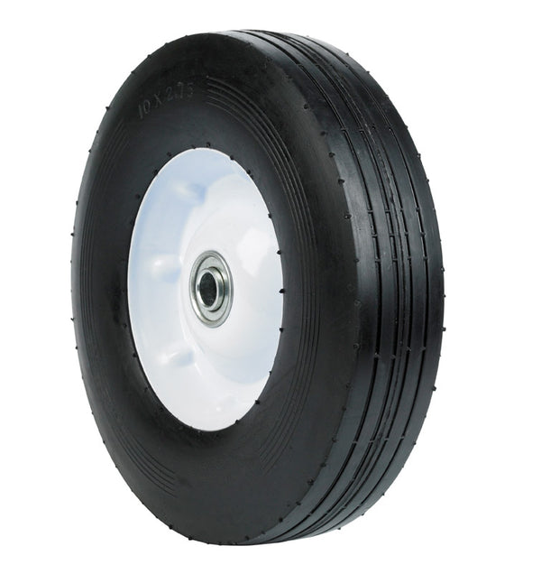 Arnold 10-Inch Ribbed Tread Steel Wheel 10275-B