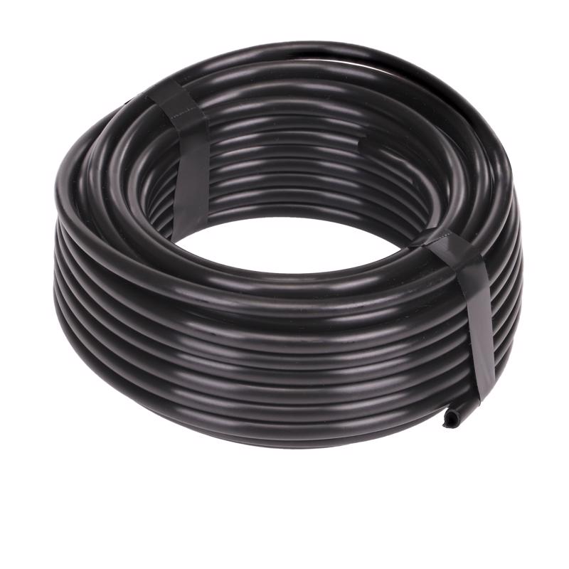 NDS 016005P 1/4" X50' Black Tubing, 1/4-inch x 50-Foot