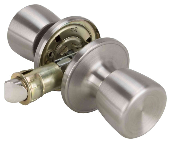 Mintcraft T-5764SS-PS Doorknobs Metal Stainless Steel