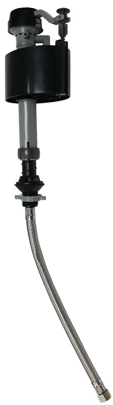 Plumb Pak Floatless Toilet Fill Valve with Attached 12-Inch Stainless Steel Supply Line Attached K830-11SS12