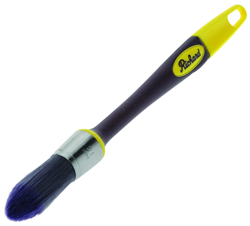 Richard 13421 Elegance Trim Brush with Soft Grip Handle, 7/8"