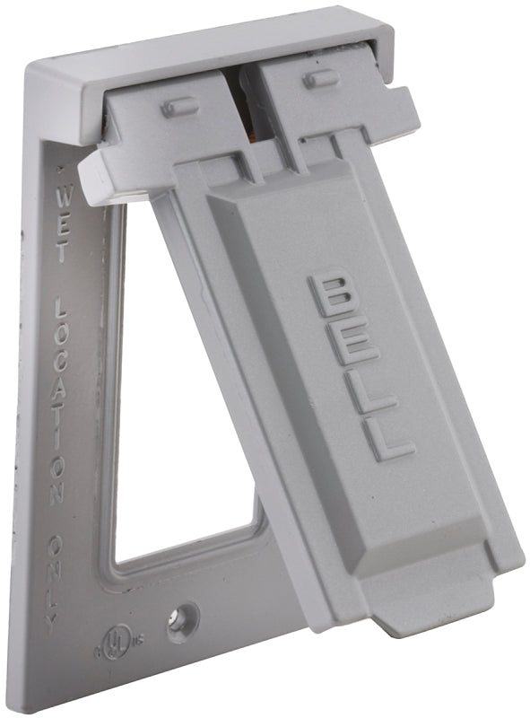 Bell Outdoor 5103-5 Gry Vert Gfci Cover
