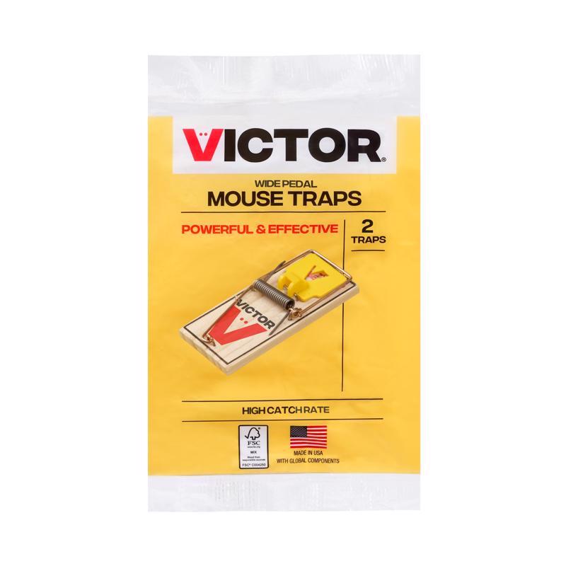 VICTOR Easy Set Mouse Trap - 2Pk