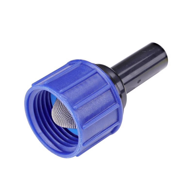 Raindrip Hose Thread Swivel/Compression Adapter 3/4 '' Male 1/4 '' Tubing 3/4 '' Ht X 1/4 '' Bulk
