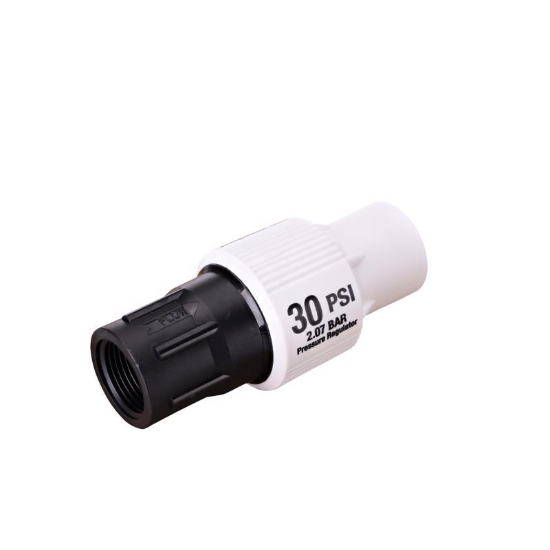 Raindrip 45200UB Pressure Regulator, 3/4 In, Black