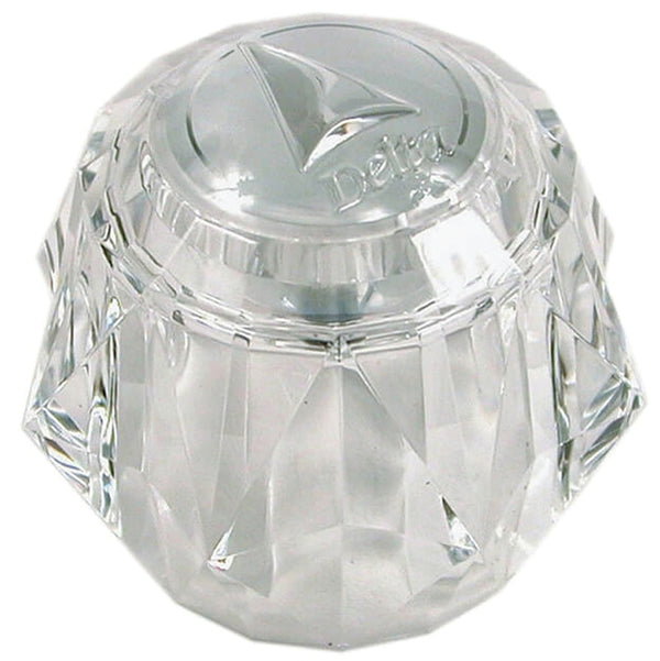 Danco 31229 Handle for Delta Monitor Tub/Shower Handles, Fits 1400 Series, White/Clear