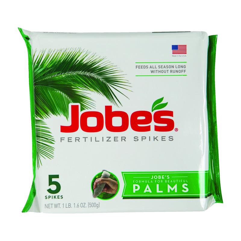 Jobe’s Palm Fertilizer Spikes, Easy Plant Care Fertilizer for Palm Trees and Plants, 5 Count