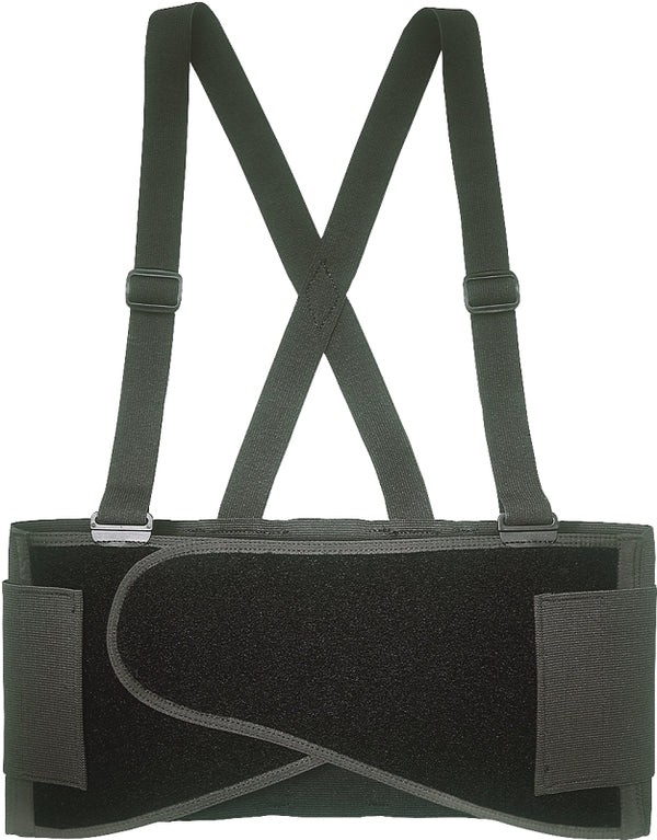 CLC Custom Leathercraft 5000L Elastic Back Support Belt Fits Waists, 38-Inch to 47-Inch, Large , Black