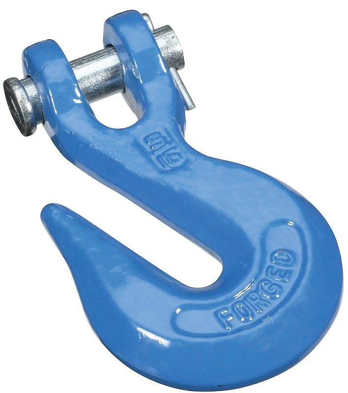 National Hardware N177-220 3240BC Clevis Grab Hook in Blue,5/16"