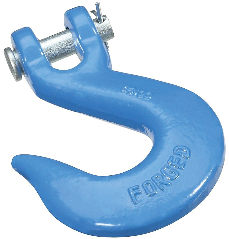 National #N177-279 Clevis Slip Hook 3/8" Grade 43 Slip Hooks, Blue