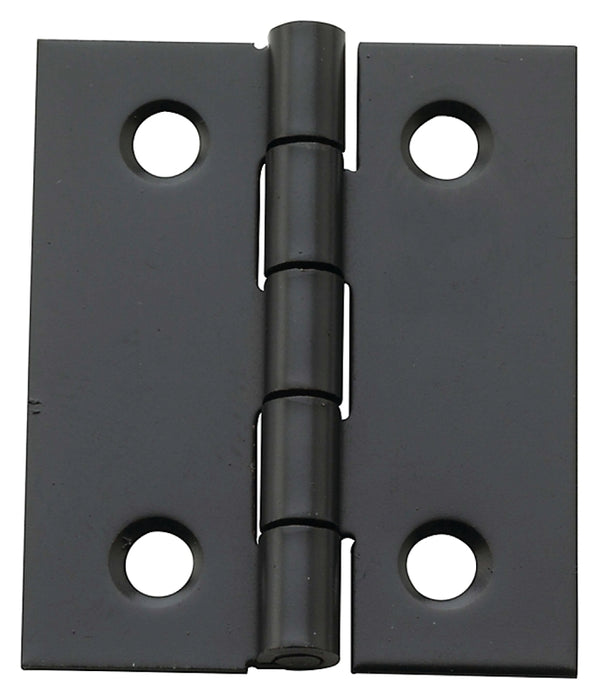 National Hardware V1802 1-1/2" x 1-1/4" Hinge 2/pk - Oil-Rubbed Bronze N211-020