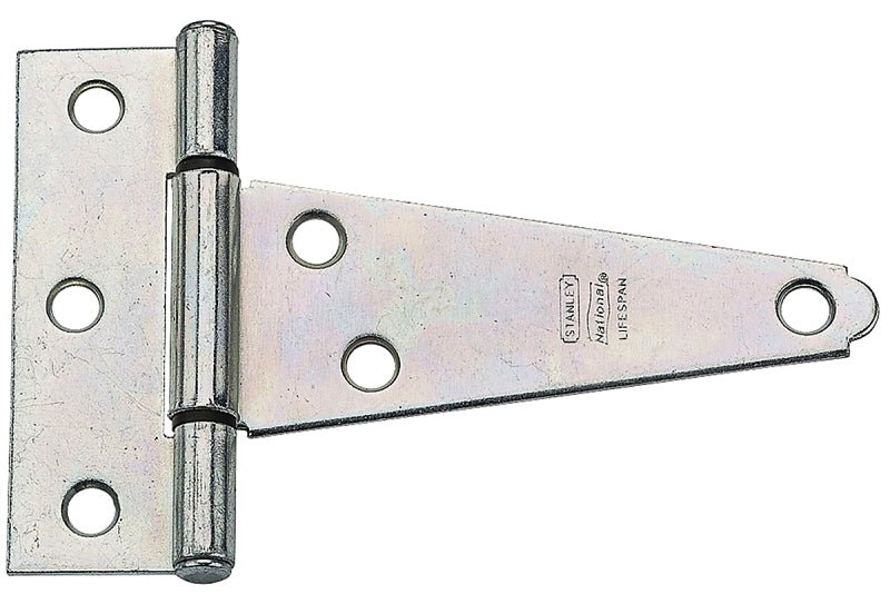 National Hardware N129-031 V286 Extra Heavy T Hinges in Zinc plated, 2 pack