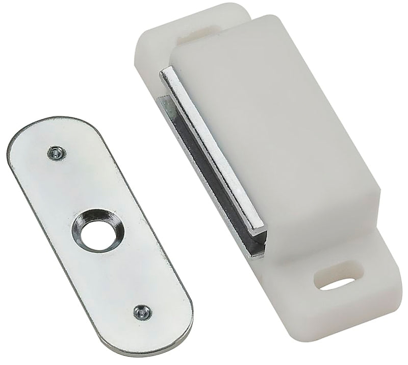 National Hardware N149-898 V713 Magnecatch in White
