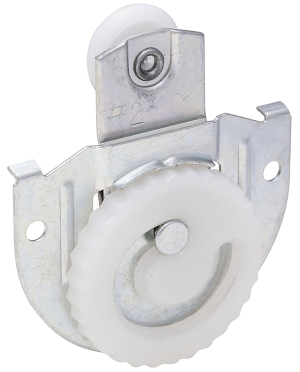 National Hardware N344-853 V794 Sliding Door Hangers in Zinc plated, 2 pack,1/8" offset - #1