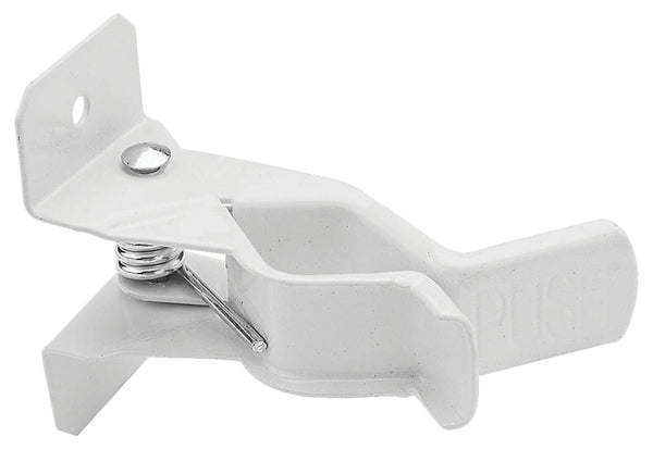 National Hardware N112-040 Tool Storage Clip, Steel, for Use with Screwdrivers and Paint Brushes, 3/4"-10x24, White Finish